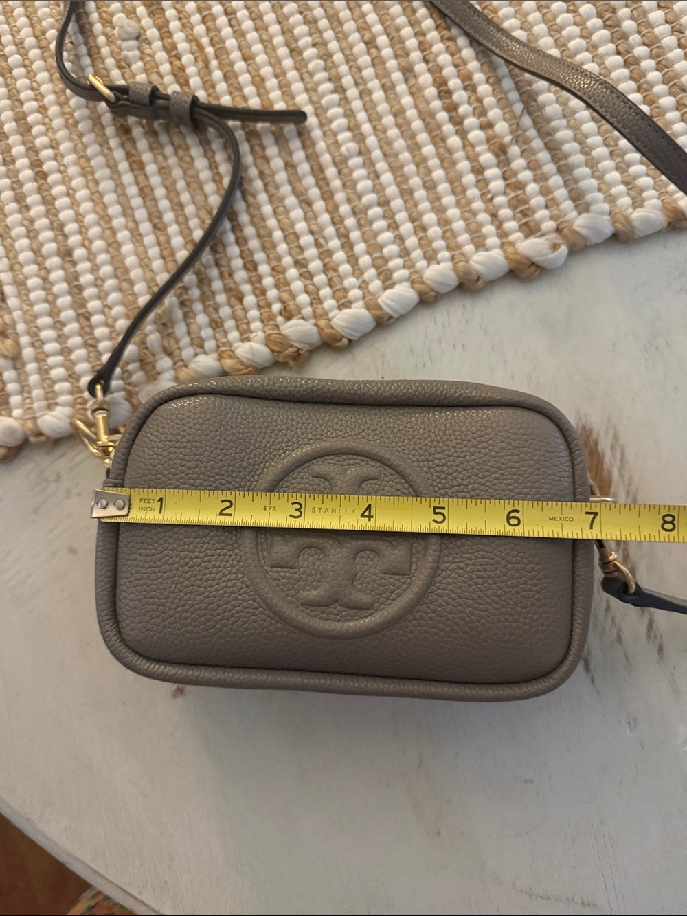 Tory Burch Perry Bombe Mini Bag - Picture 11 of 14